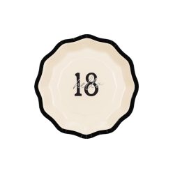   Papírtányérok ''Hello 18'', mix, 18 cm (1 db / 6 db.)