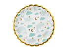 Tányérok Bálnák, keverék, 18 cm (1 pkt / 6 db.)