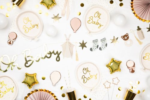 Tányérok Oh baby, mix, 17,5x22 cm (1 db / 6 db)