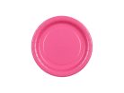 Rózsaszín papírtányér 18 cm, 6 db/csomag - dekoratív és praktikus