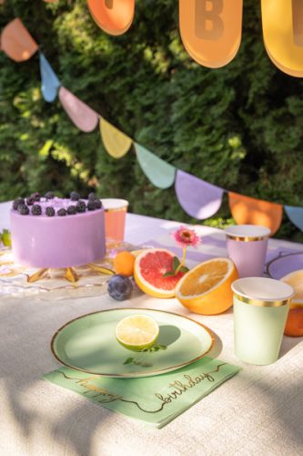 Plates, mix, 21 cm (1 pkt / 6 pc.)