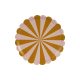 Plates Stripes, Mix, 21 cm (1 pkt / 6 pc.)