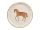 Plates Horse, mix, 23 cm (1 pkt / 6 pc.)