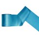 Szatén szalag, türkiz, 100mm/25m
