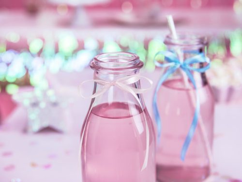 Szatén szalag, világos púder rózsaszín, 6mm/25m