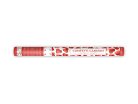 Konfetti ágyú szívvel, piros, 60cm