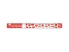 Konfetti ágyú szívvel, piros, 60cm