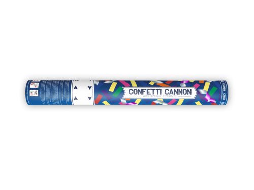 Konfetti és szalagok ágyú, mix, 40cm