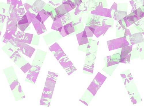 Konfetti ágyú, irizáló, 60cm