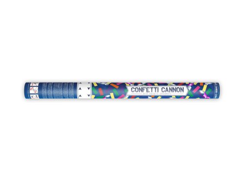 Konfetti és szalagok ágyú, mix, 60cm