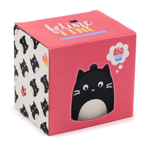 Fordított, U-MUG Bögre - Feline Fine Macska