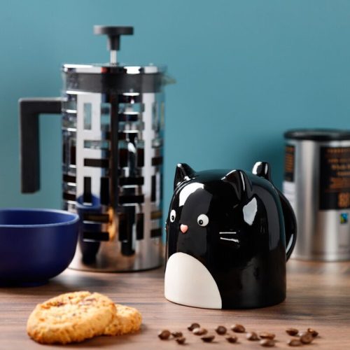 Fordított, U-MUG Bögre - Feline Fine Macska