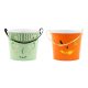 Treat buckets Halloween, 13.5 cm, mix (1 pkt / 2 pc.)
