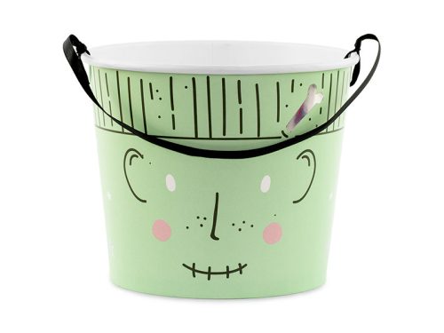 Treat buckets Halloween, 13.5 cm, mix (1 pkt / 2 pc.)