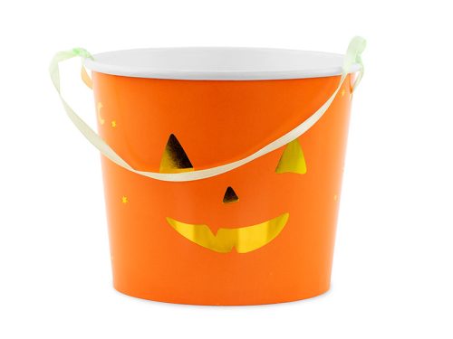 Treat buckets Halloween, 13.5 cm, mix (1 pkt / 2 pc.)