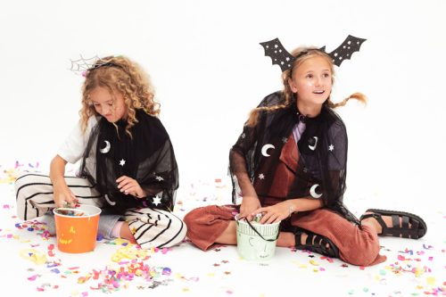 Treat buckets Halloween, 13.5 cm, mix (1 pkt / 2 pc.)