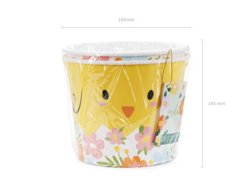 Treat vödör húsvéti, 14 cm, mix (1 pkt / 2 db.)