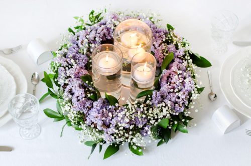 Fehér úszógyertya 