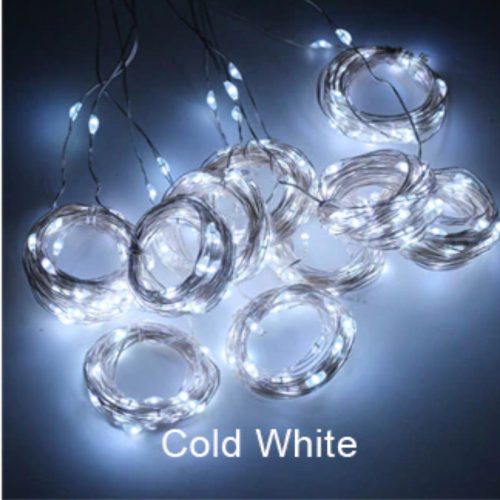 LED-es háttérfüggöny 3x3 m - hideg fehér