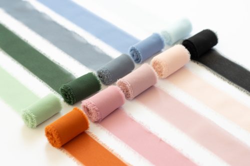 Sifon szalag, sötét poros rózsa, 40mm/10m