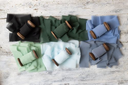 Sifon szalag, zsálya, 40mm/10m