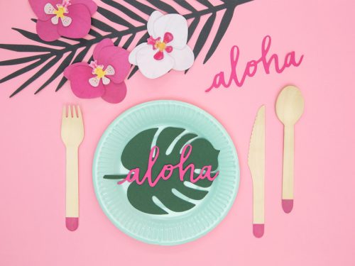 Helykártyák Aloha - Monstera (1 db / 6 db)