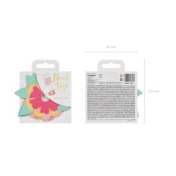   Italcímkék Virágok, keverék, 5,5-9,5x5,7-10 cm (1 db / 10 db)