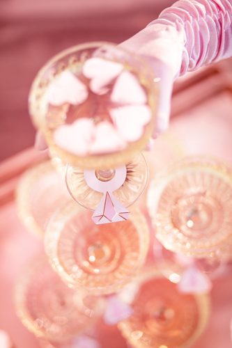 Italcímkék Szívek, 4x6,5 cm, mix (1 pkt / 10 db.)