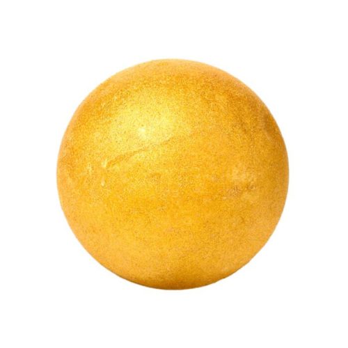 Fürdőbomba karácsonyi díszcsomagolásban - narancs és méz illat