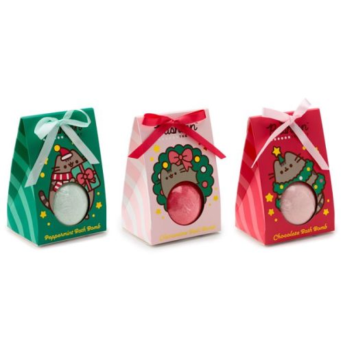 Karácsonyi Fürdőbomba - Pusheen Macska - mandarin illat