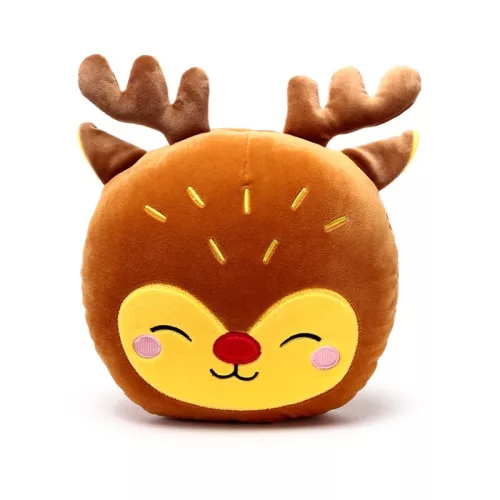 2 az 1-ben Plüss Párna & Takaró, Karácsonyi - Rudolph Rénszarvas - Blankeazzz