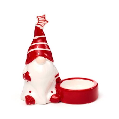 Kerámia Mécsestartó, Karácsonyi - Manó