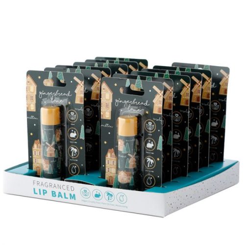 Ajakbalzsam Stick, Karácsonyi - Mézeskalács Figurák (Mézeskalács)