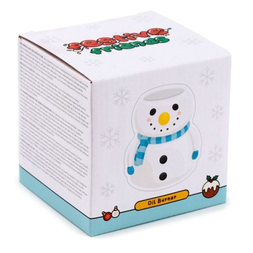 Aromalámpa, Kerámia - Hóember Formájú