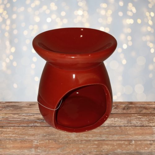 Aromalámpa, Kerámia - fenyő mintás piros