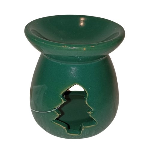 Aromalámpa, Kerámia - fenyő mintás zöld