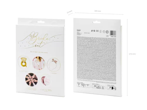  Bride To Be - lánybúcsús party box (1 pkt / 23 pc.)