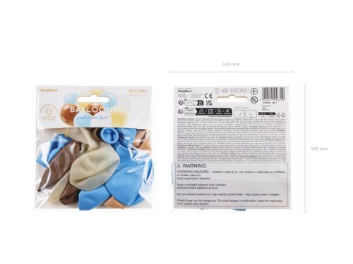 Latex lufi készlet, mix (1 db / 10 db)