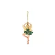 Metal hanging decoration Ballerina, mix, 5x10cm
