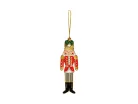 Metal hanging decoration Nutcracker, mix, 3x10cm