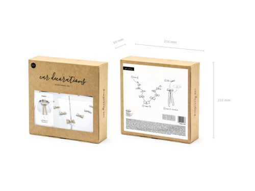 Autódísz készlet - Íjak, zsákvászon