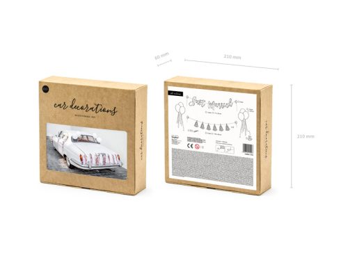 Autódísz készlet - Just Married