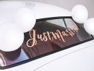 Autódísz készlet - Just Married