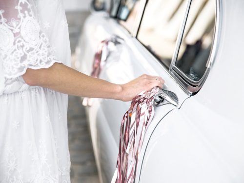 Autódísz készlet - Just Married