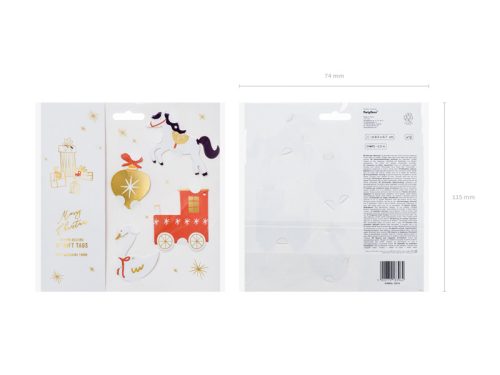 Ajándékcédulák Choo Choo, mix (1 db / 12 db)