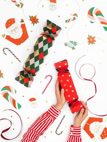 Ajándékcímkék Mikulás, mix (1 db / 12 db)