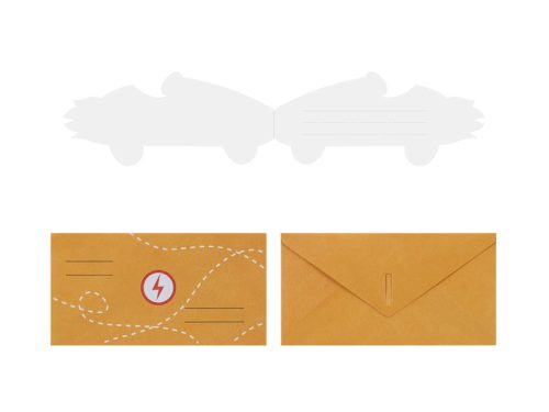 Meghívók Autó, mix (1 db / 6 db)