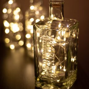 Borosüveg világítás - LED-es