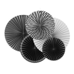 Papír dekorációk, rozetták