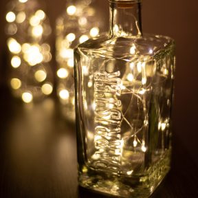 Borosüveg világítás